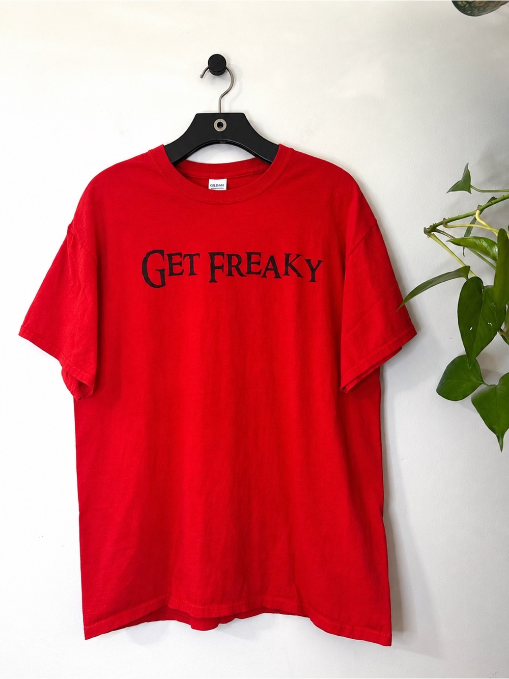 Get Freaky Utah EDM Festival Graphic T-Shirt Red Large